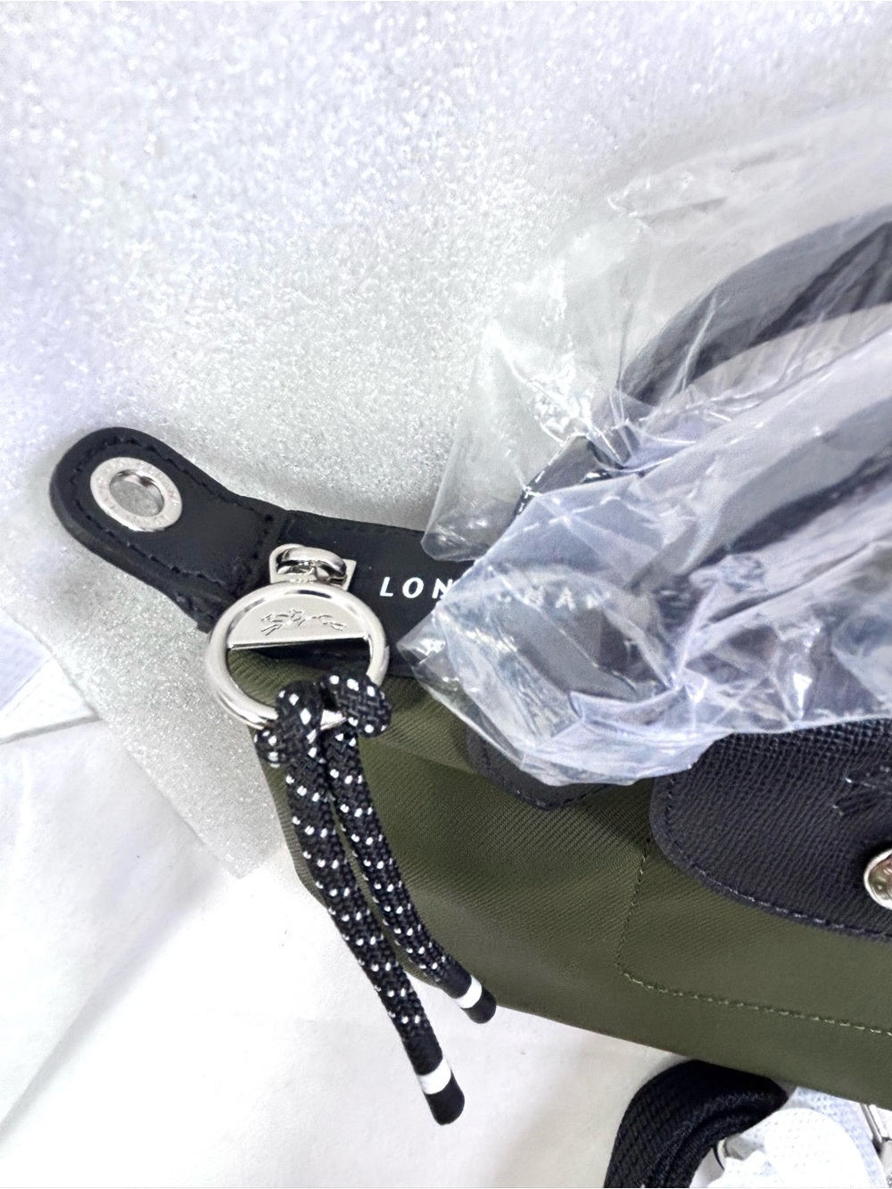 Longchamp Le Pliage Energy Xs Handbag. Green. - Picture 14 of 16